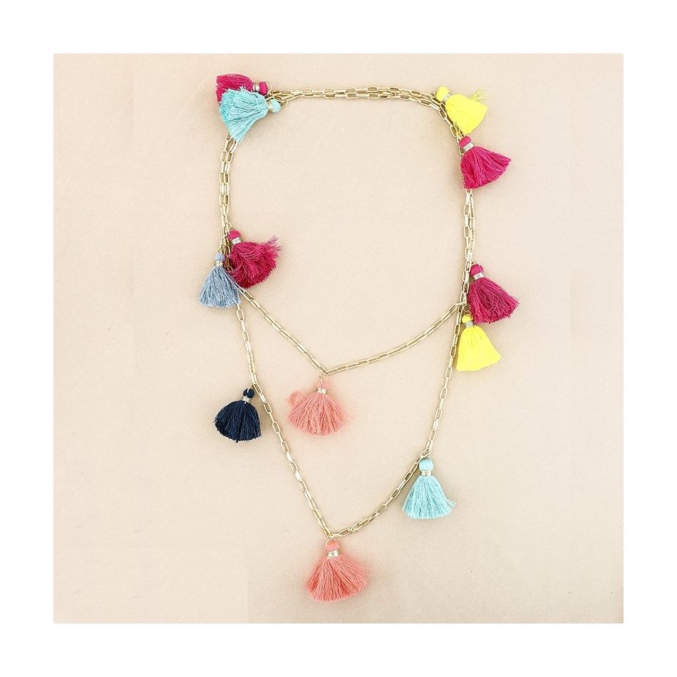 COLLAR LARGO 2M CADENA FLECOS