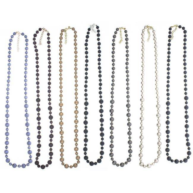 COLLAR LARGO BOLAS