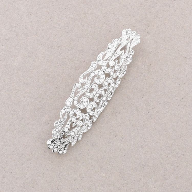 BROCHE MANTILLA METAL CRISTALES 2