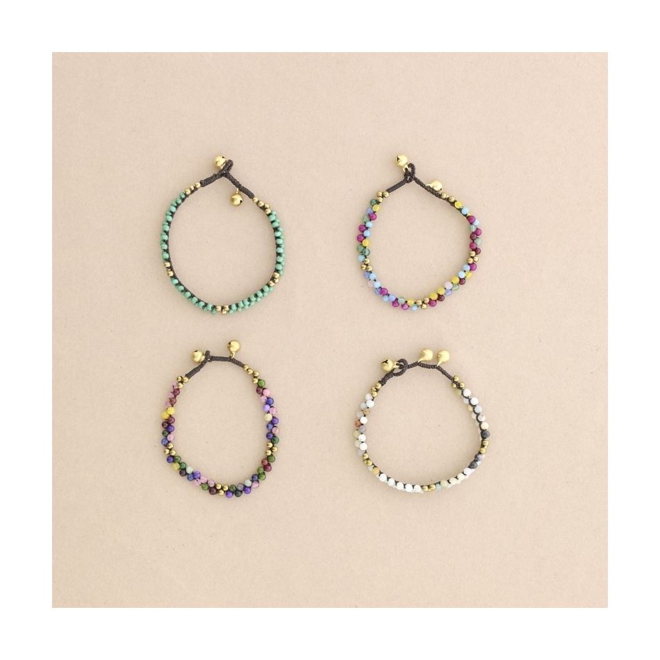 STONE ETHNIC BRACELET
