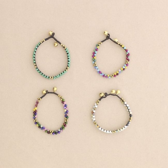 STONE ETHNIC BRACELET