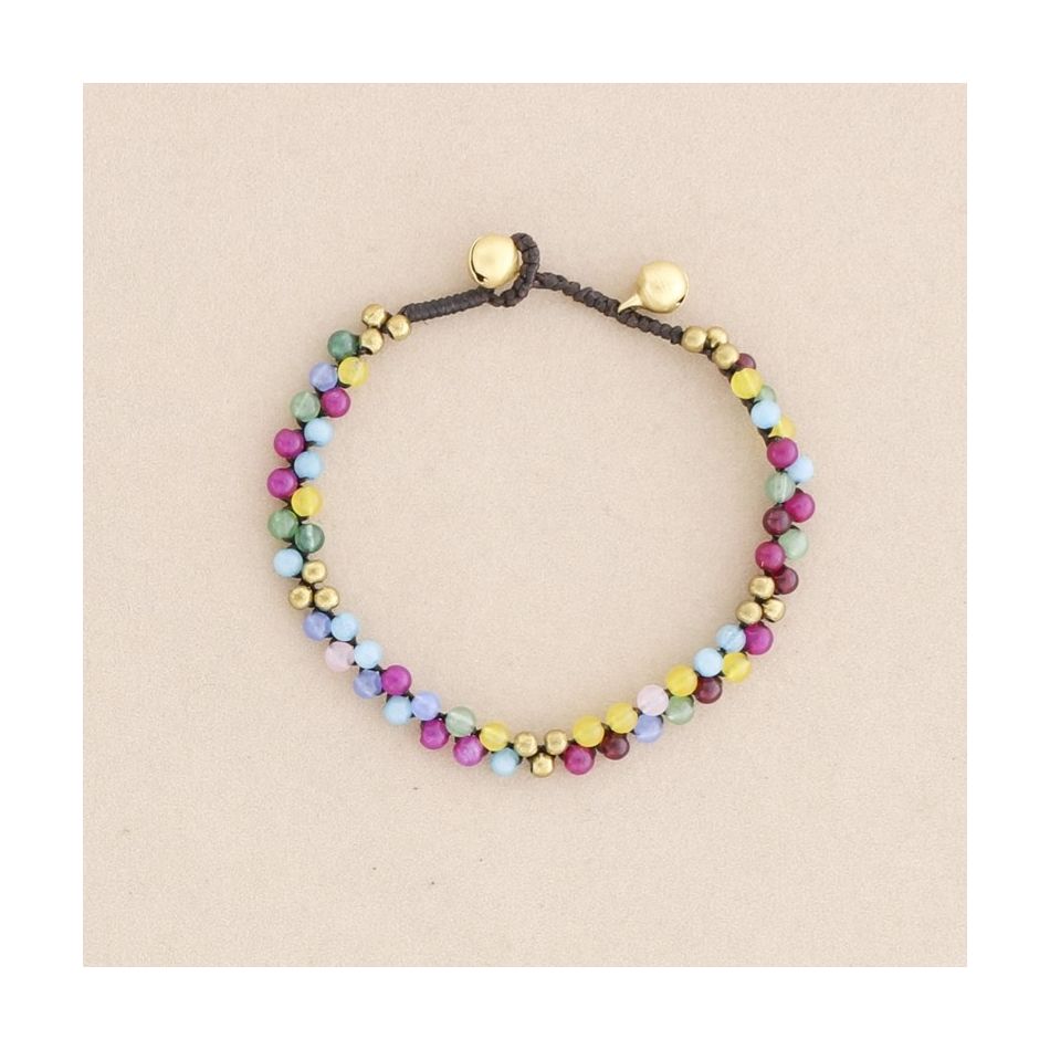 PULSERA ÉTNICA PIEDRAS