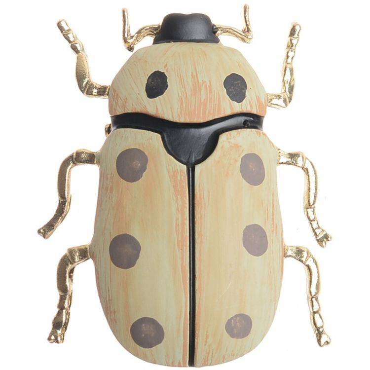MATT ENAMEL METAL INSECT BROOCH 2