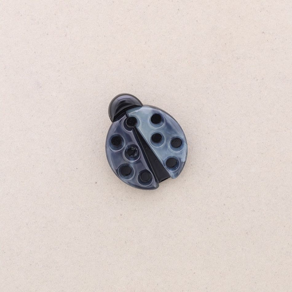 RESIN LADYBIRD BROOCH