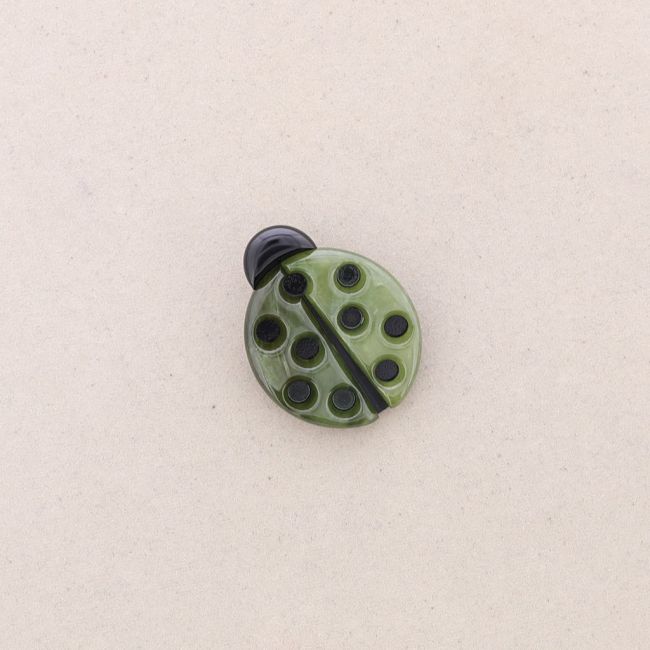 RESIN LADYBIRD BROOCH