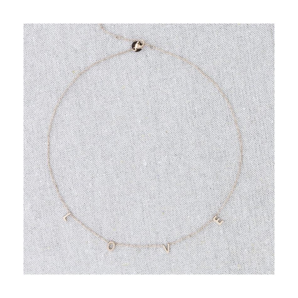 LOVE STEEL SHORT NECKLACE
