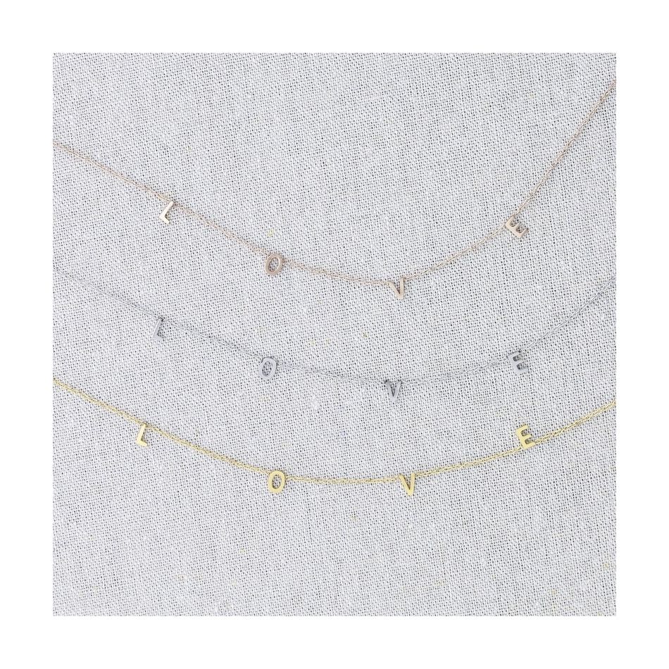 LOVE STEEL SHORT NECKLACE