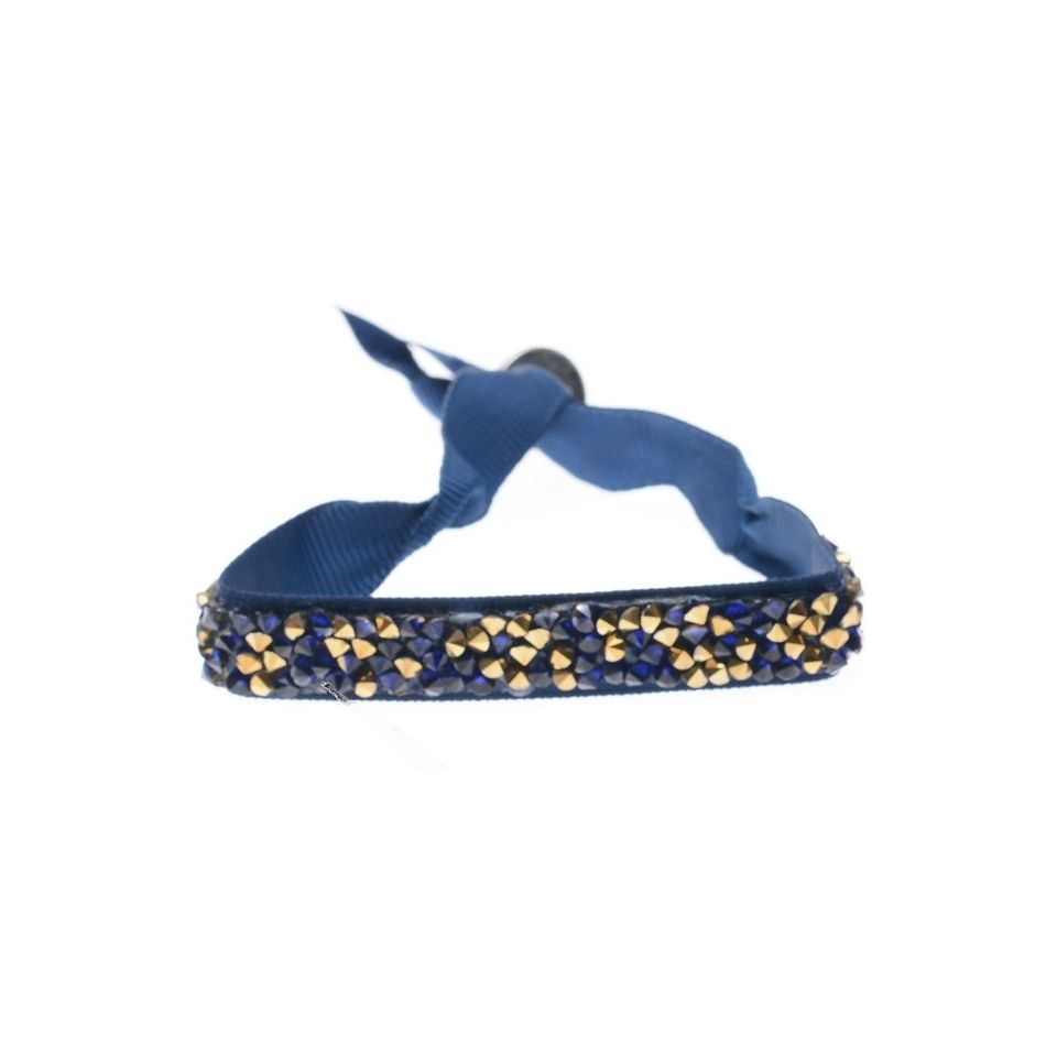 BOW BRACELET WITH FACETED BEADS