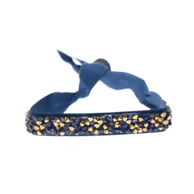 BOW BRACELET WITH FACETED BEADS