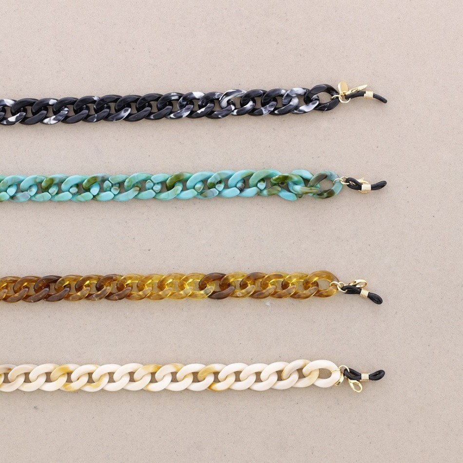 GLASSES LANYARD RESIN LINKS