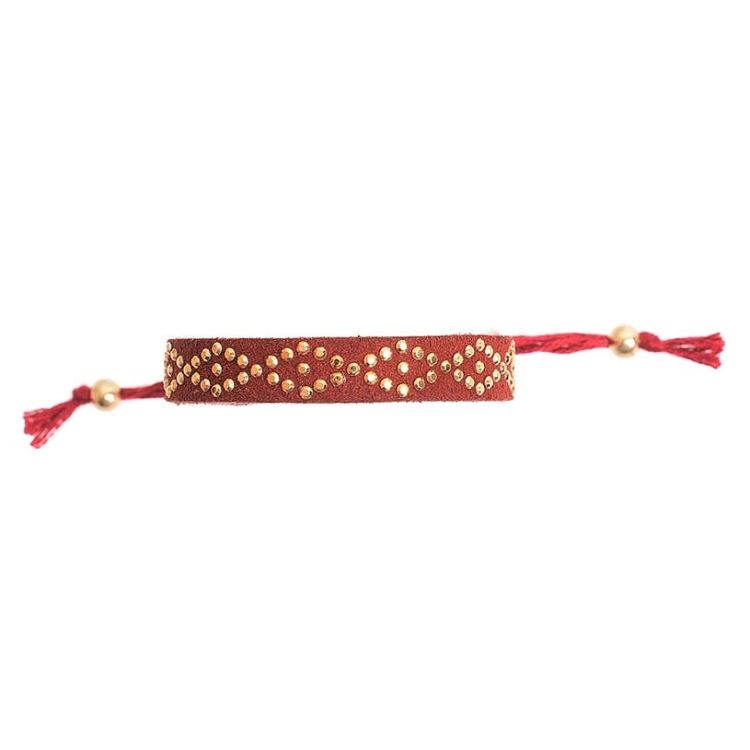 CRYSTAL MACRAME BRACELET