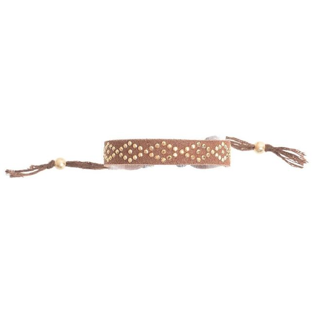 PULSERA MACRAMÉ CRISTALES