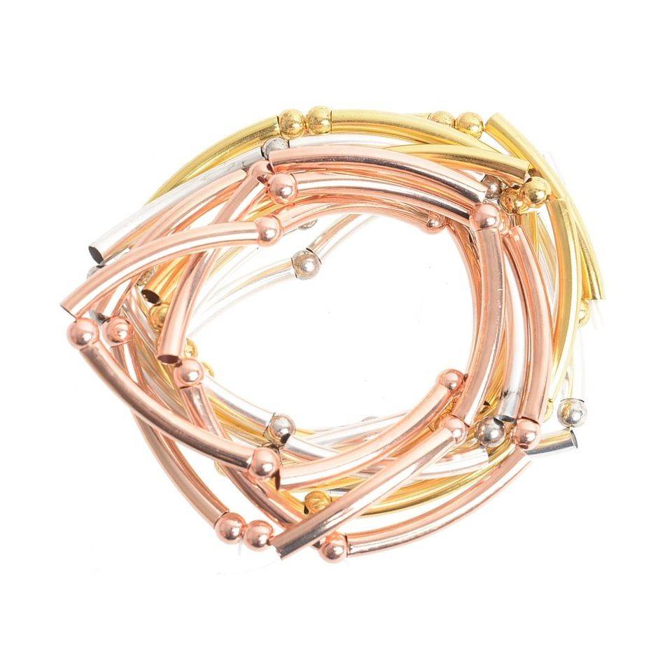 METAL BEADS BRACELET