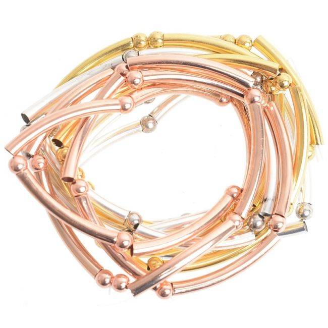 METAL BEADS BRACELET