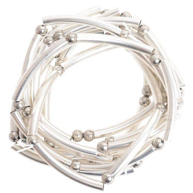 PULSERA CUENTAS METAL