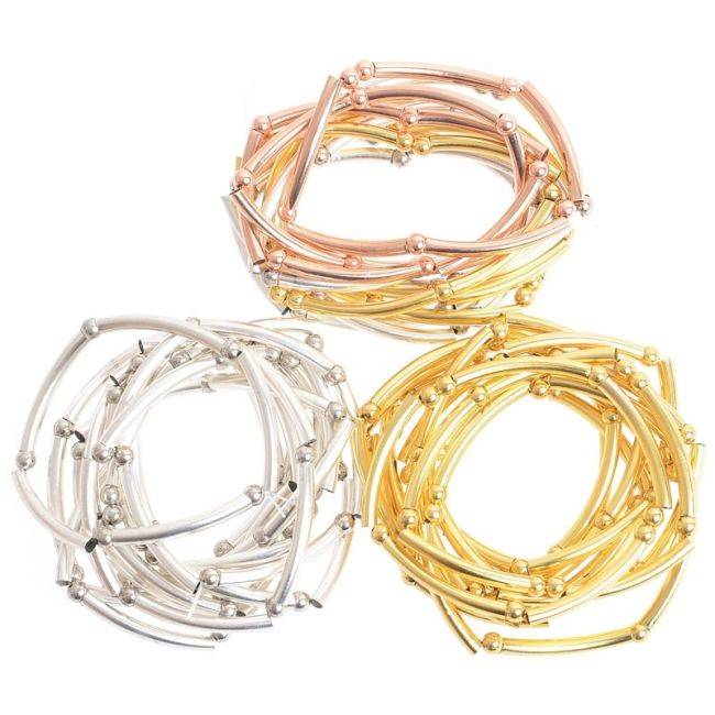 METAL BEADS BRACELET
