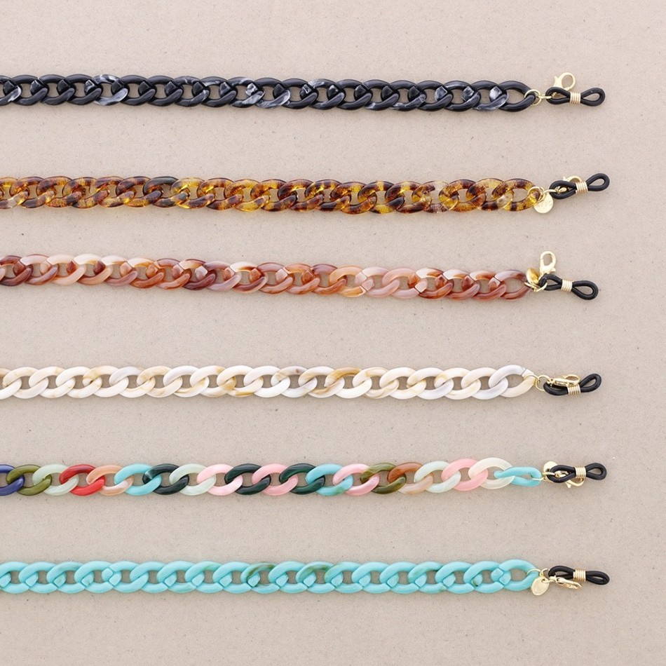 GLASSES LANYARD RESIN LINKS