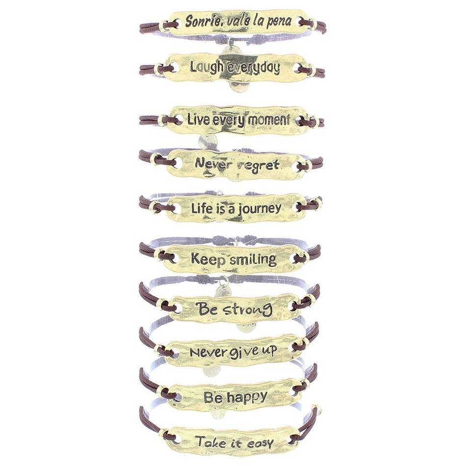 PULSERA GOMITA MENSAJE