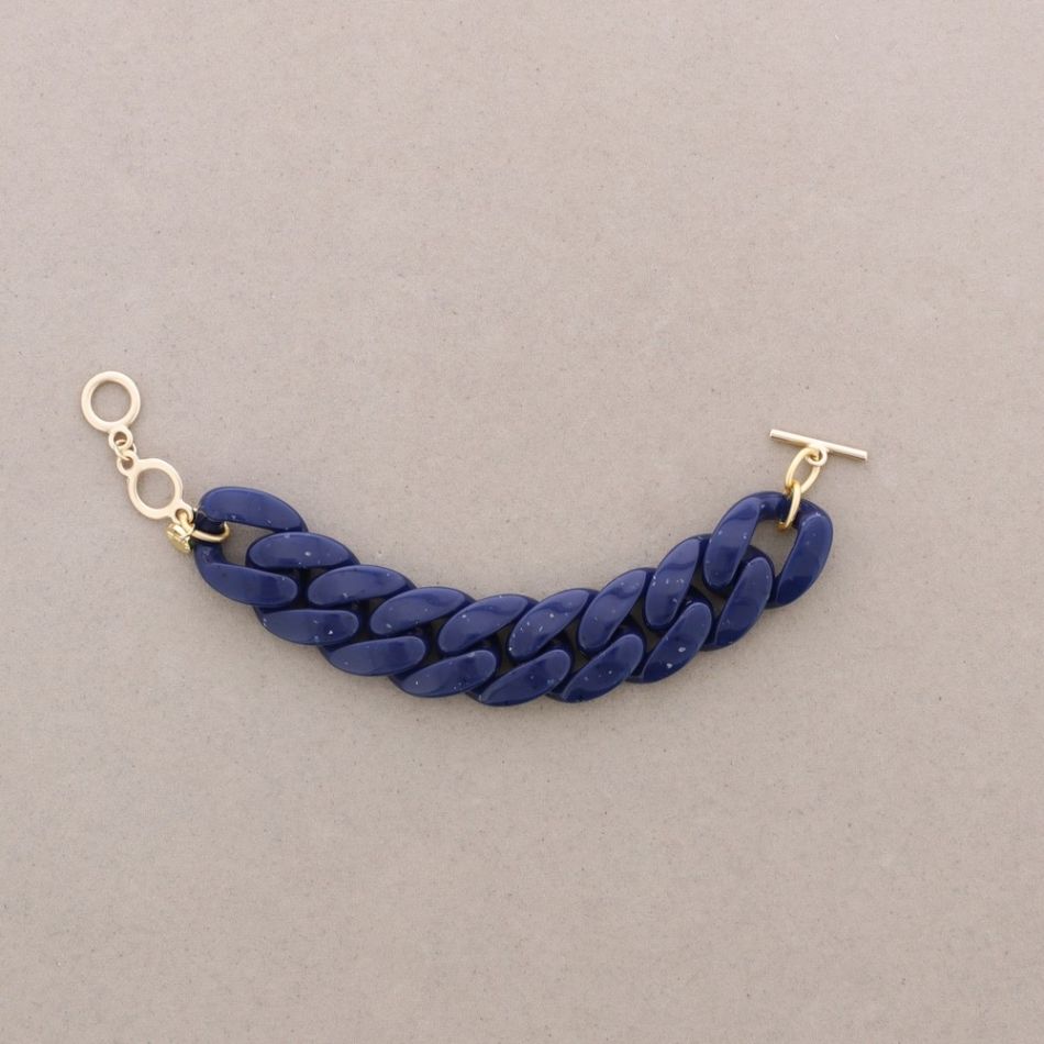 PULSERA ESLABONES RESINA