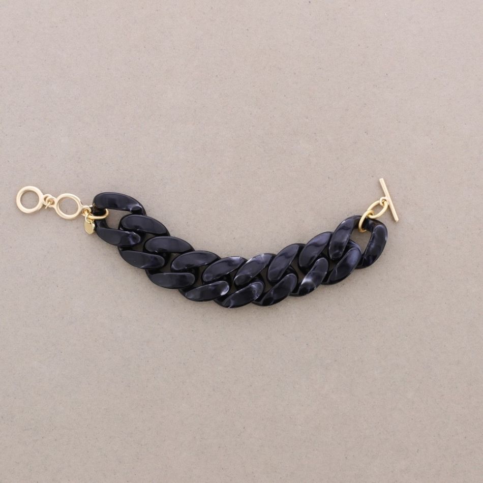 PULSERA ESLABONES RESINA
