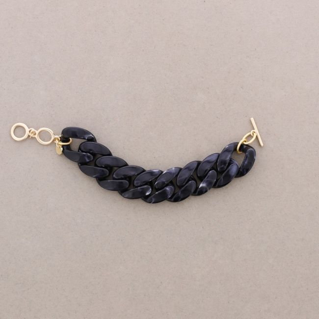 PULSERA ESLABONES RESINA
