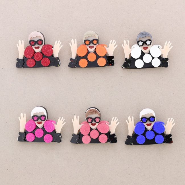 BROCHE PERSONAJE RESINA