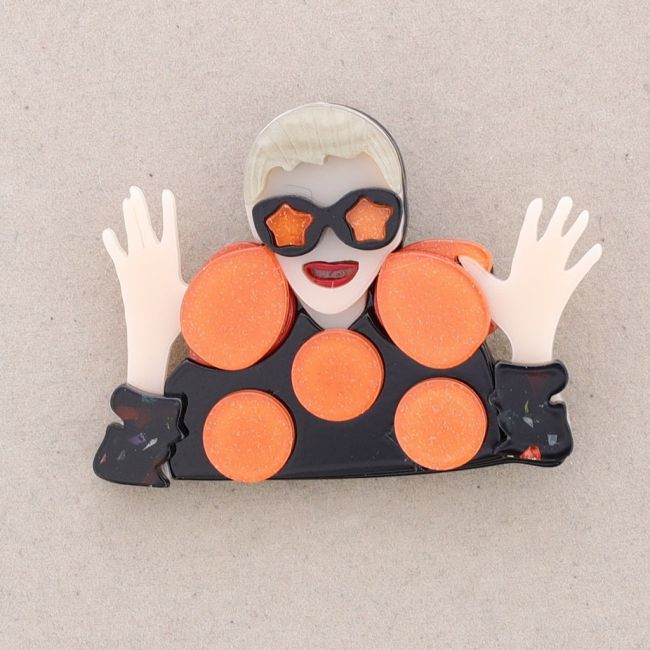 BROCHE PERSONAJE RESINA