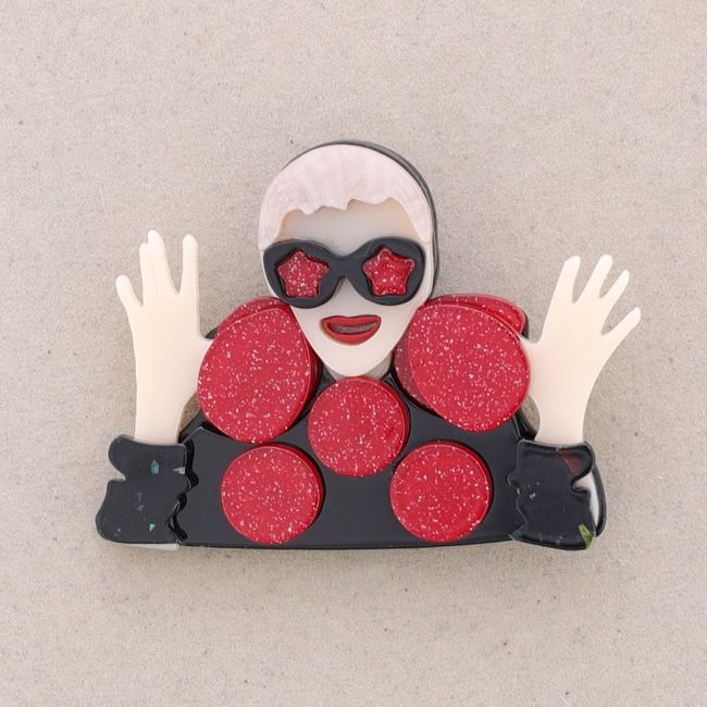 BROCHE PERSONAJE RESINA
