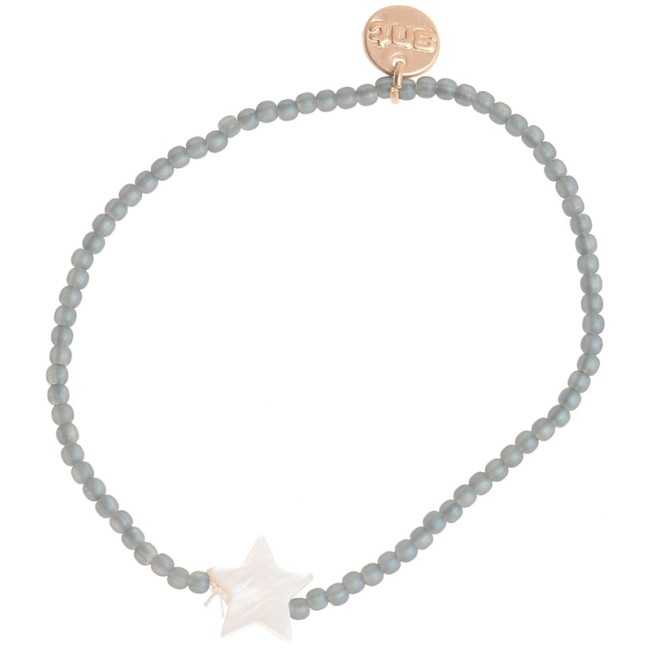 NACRE STAR ASSORTED BEADS BRACELET