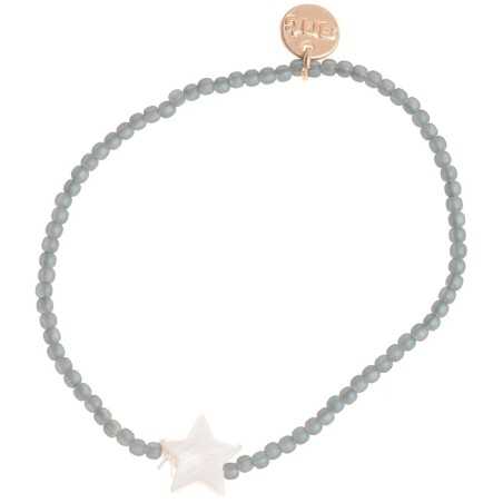 NACRE STAR ASSORTED BEADS BRACELET