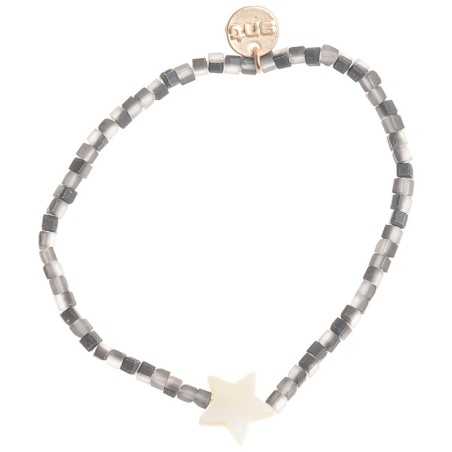 NACRE STAR ASSORTED BEADS BRACELET