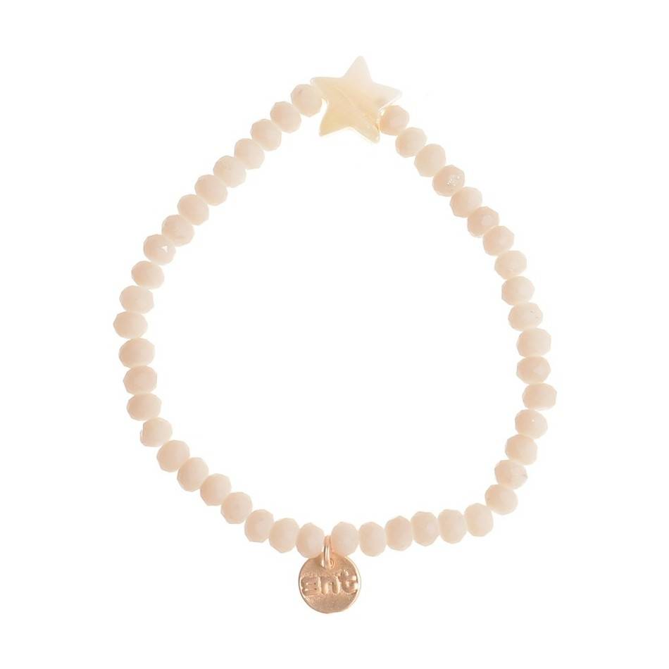 NACRE STAR ASSORTED BEADS BRACELET
