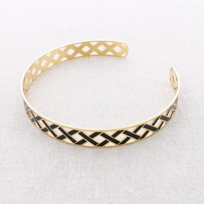 ENAMEL BRAIDED STEEL CHOKER