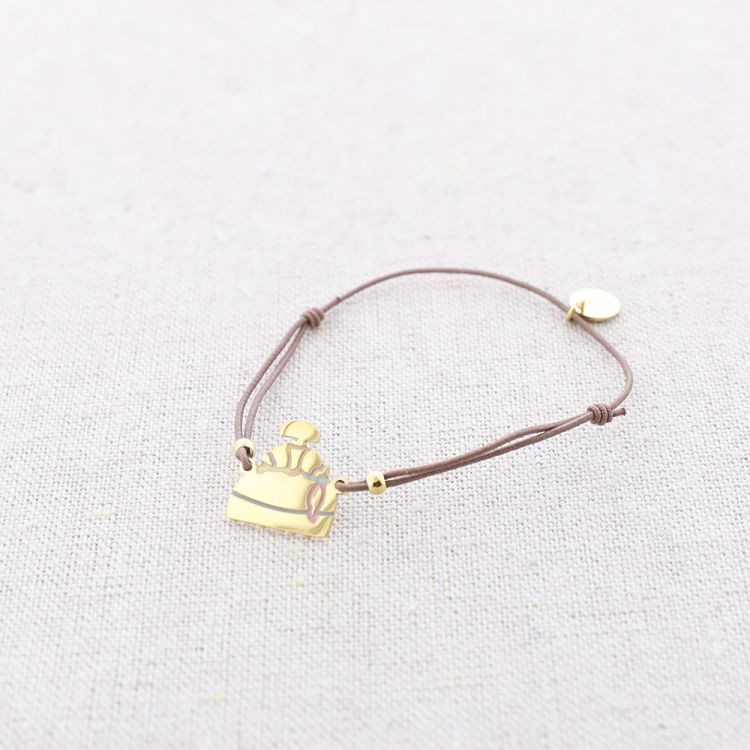PULSERA ELÁSTICA MENINA ACERO ESMALTE