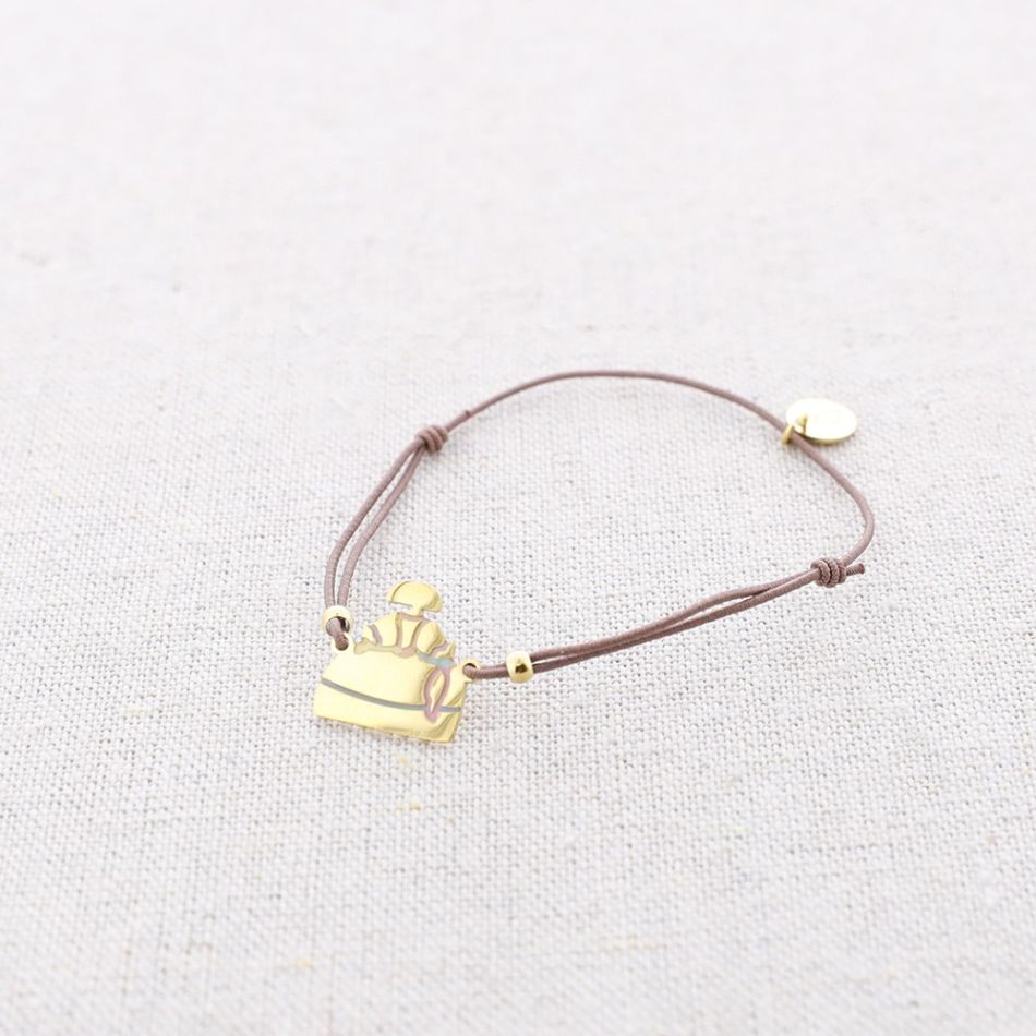 MENINA ENAMEL STEEL ELASTIC BRACELET