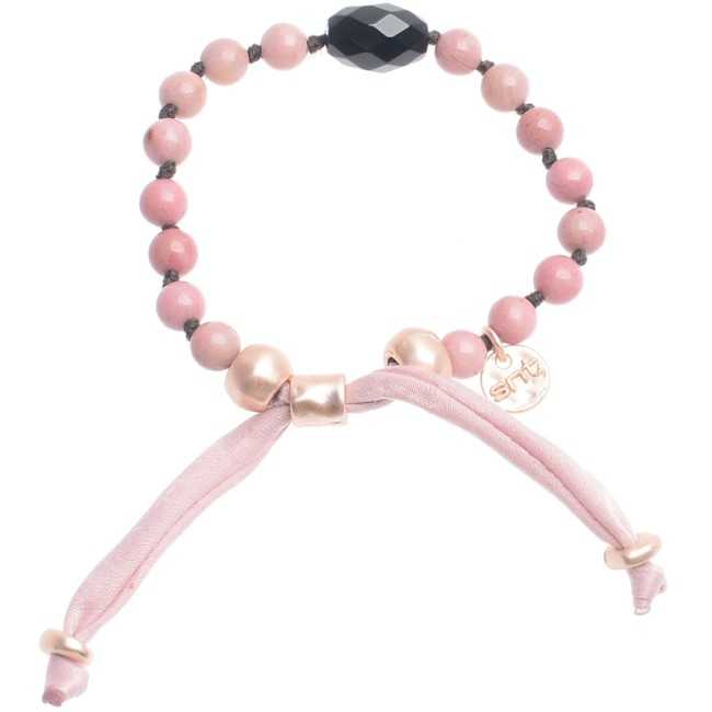 MACRAMÉ BRACELET WITH CULTURED PEARLS STONES