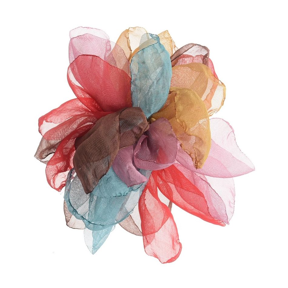 BROCHE FLOR MULTICOLOR