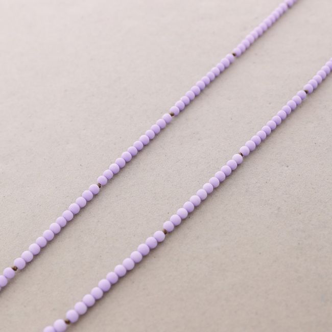 COLLAR LARGO BOLAS NUDOS 1.5M*4MM