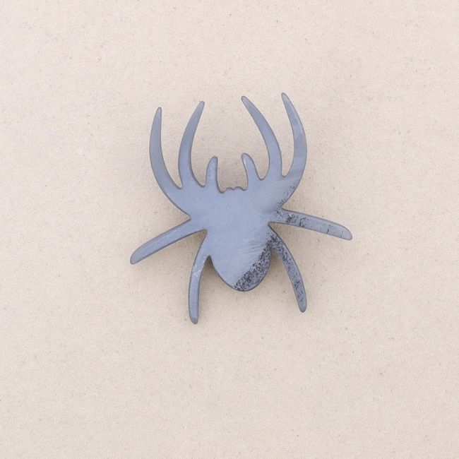 RESIN SPIDER BROOCH