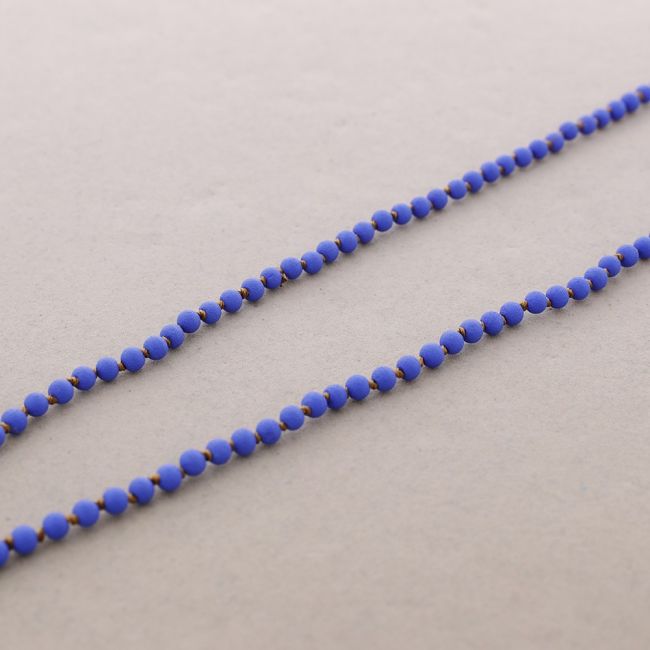 LONG NECKLACE BALLS KNOTS 1.5M*6MM