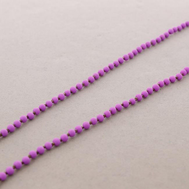 COLLAR LARGO BOLAS NUDOS 1.5M*6MM