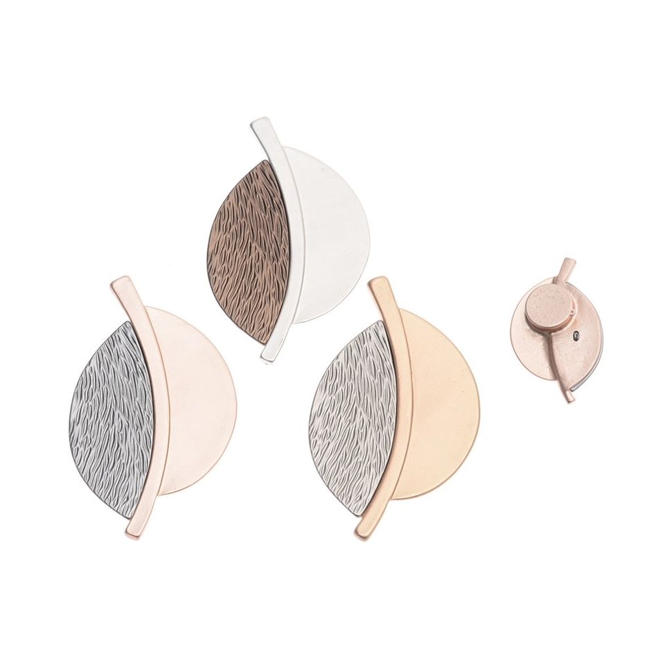 METAL MAGNET ENAMEL BROOCH