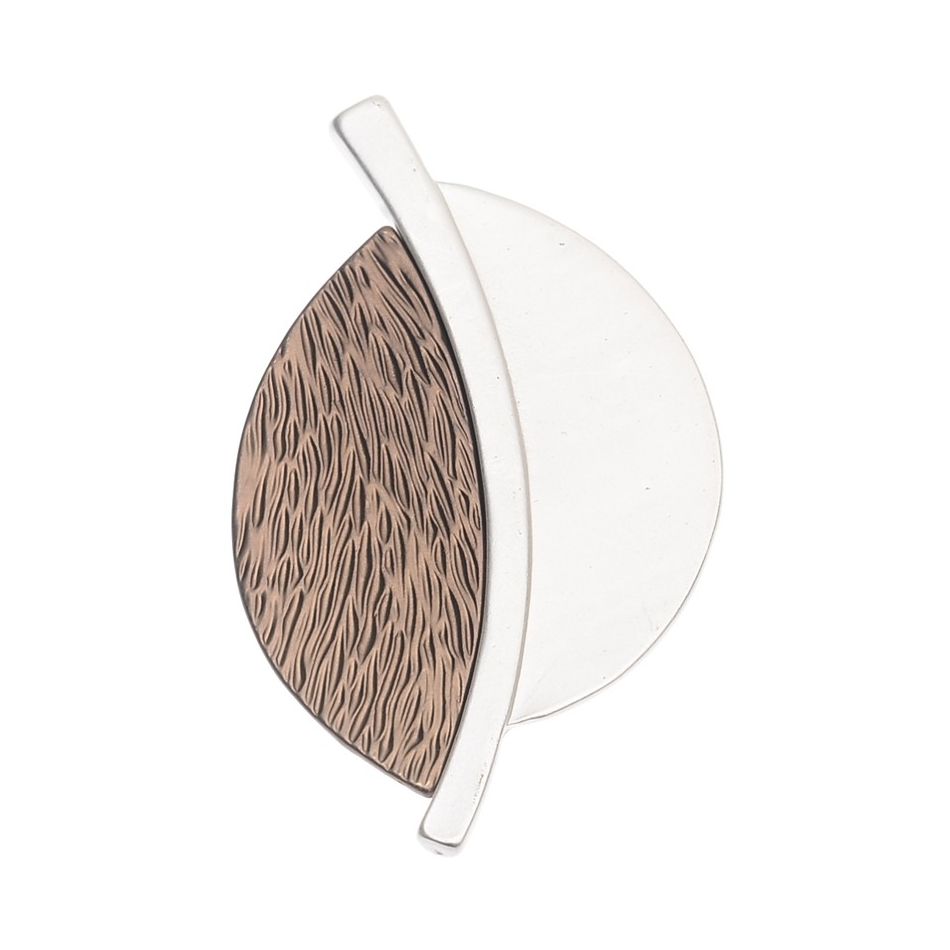 METAL MAGNET ENAMEL BROOCH