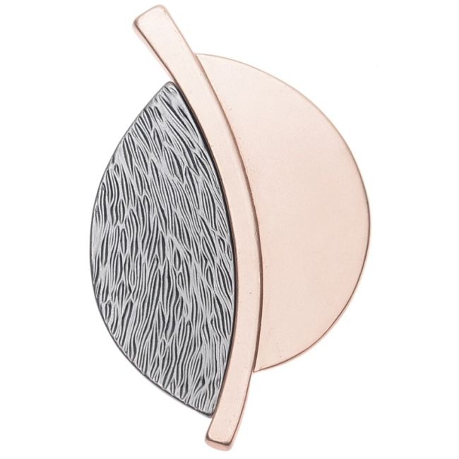METAL MAGNET ENAMEL BROOCH