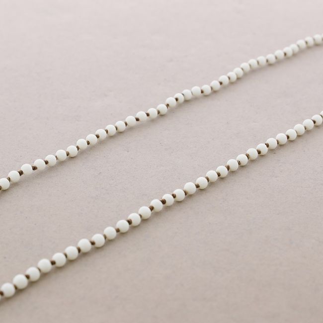 COLLAR LARGO BOLAS NUDOS 1.5M*6MM