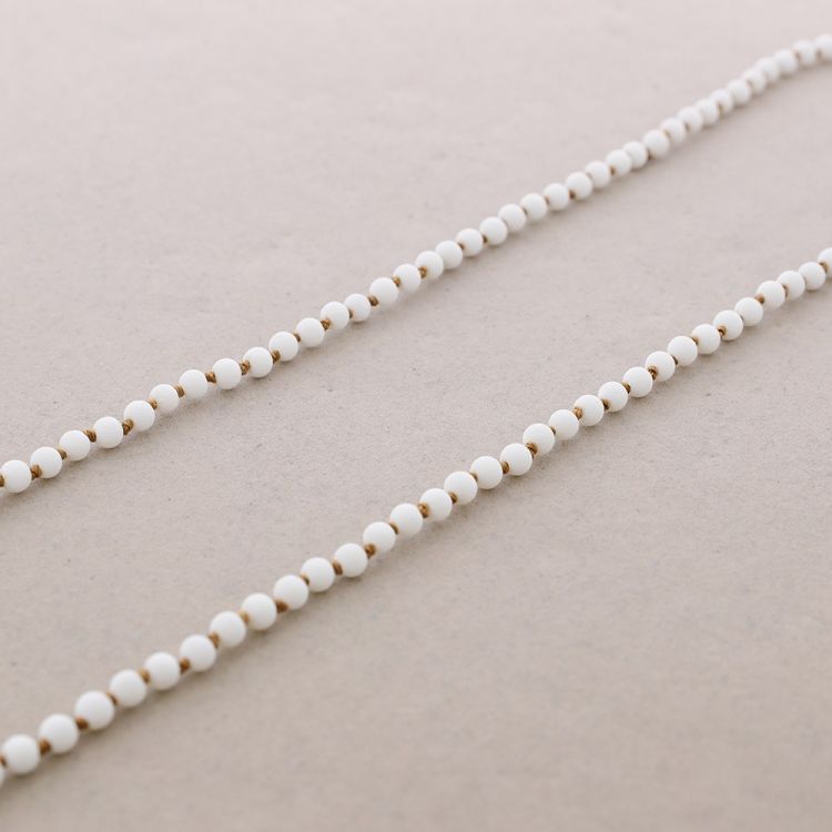 COLLAR LARGO BOLAS NUDOS 1.5M*6MM 2