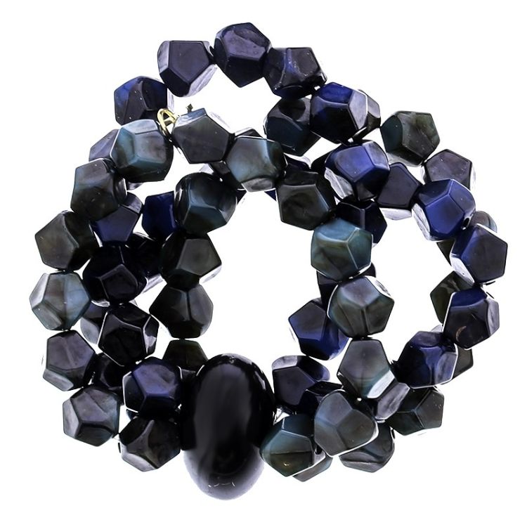 ELASTIC BRACELET WITH RESIN BEADS