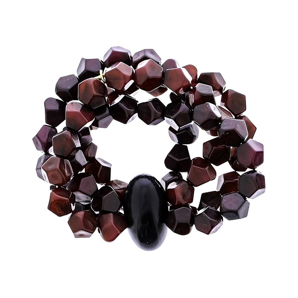 ELASTIC BRACELET WITH RESIN BEADS