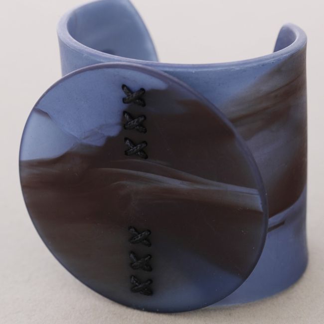 PULSERA FORMA GEOMÉTRICA RESINA