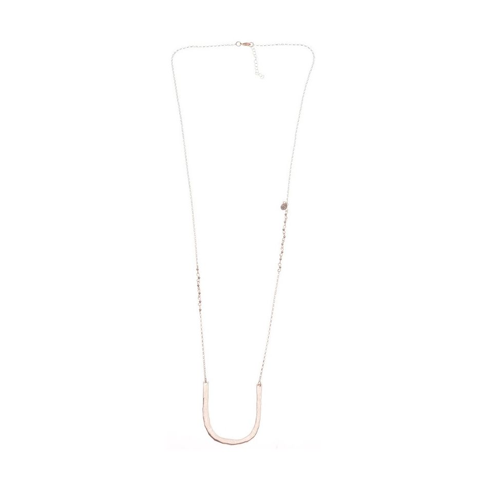 COLLAR LARGO COLGANTE METAL